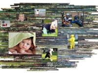 recyclart Recycled Magazine Photo Frame